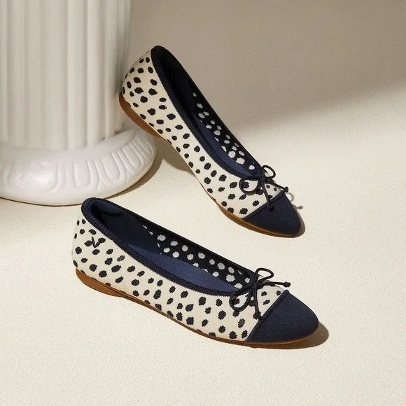 VIVAIA Almond-Toe Bow Flats (Tiana) EU 43/ US 11 - Picture 3 of 10